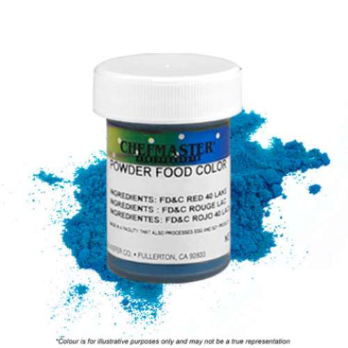 Chefmaster Powder Colour - Blue - Click Image to Close